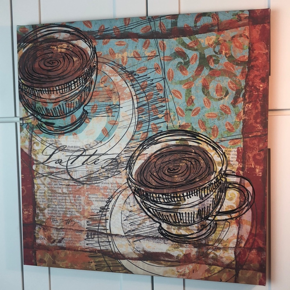 20”x20” Coffe Bar Art